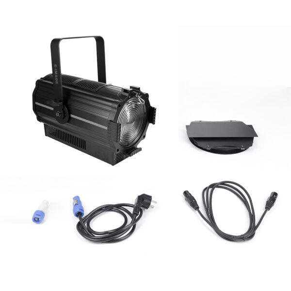 E-IMAGE EJ-350 Luz LED Profesional Fresnel 350W 3200K/5600K con Zoom Electrónico - Imagen 6